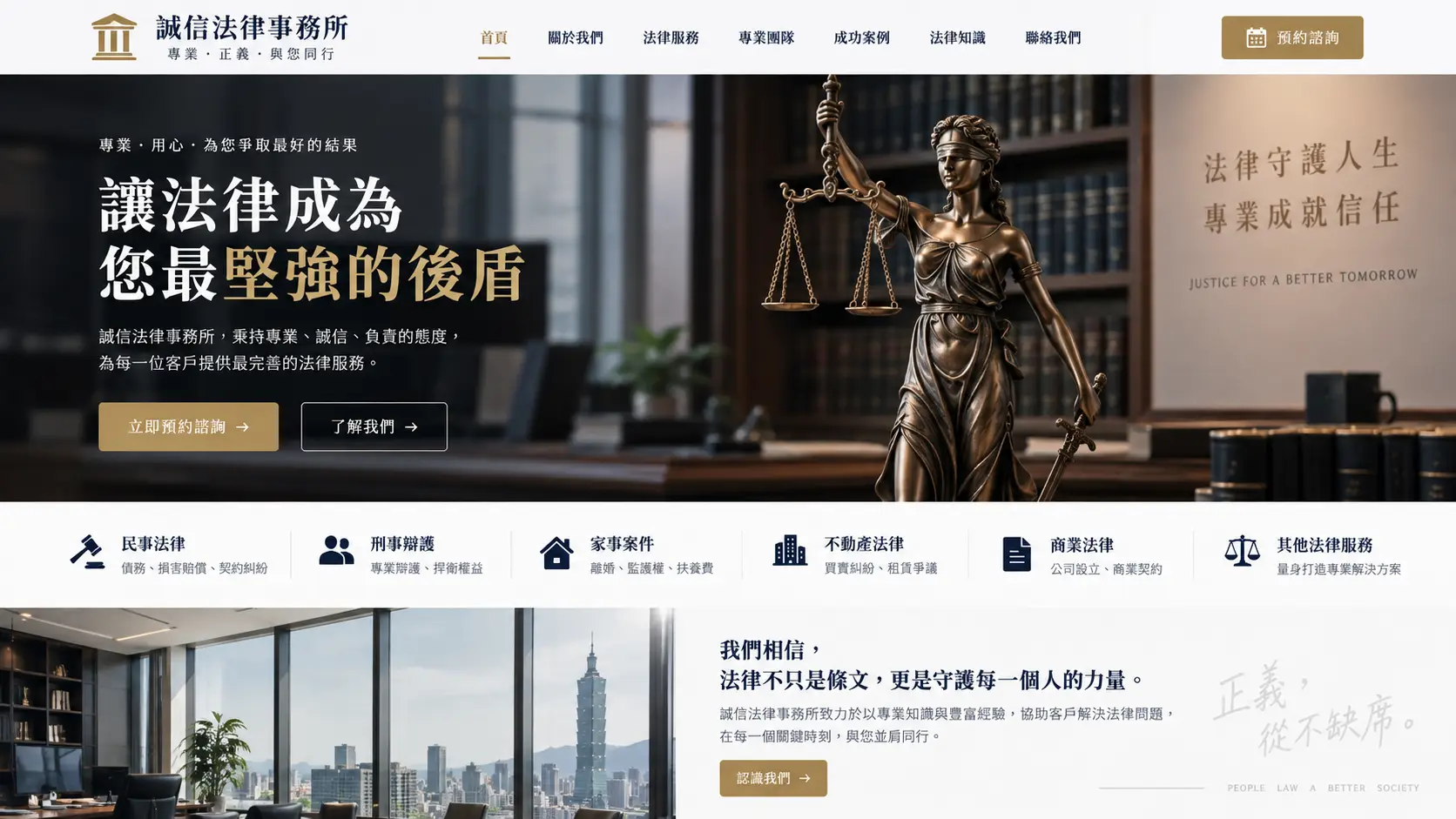 律師事務所網站